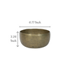 Handmade Thadobati Singing Bowl from Nepal – Deep Sound for Healing & Meditation