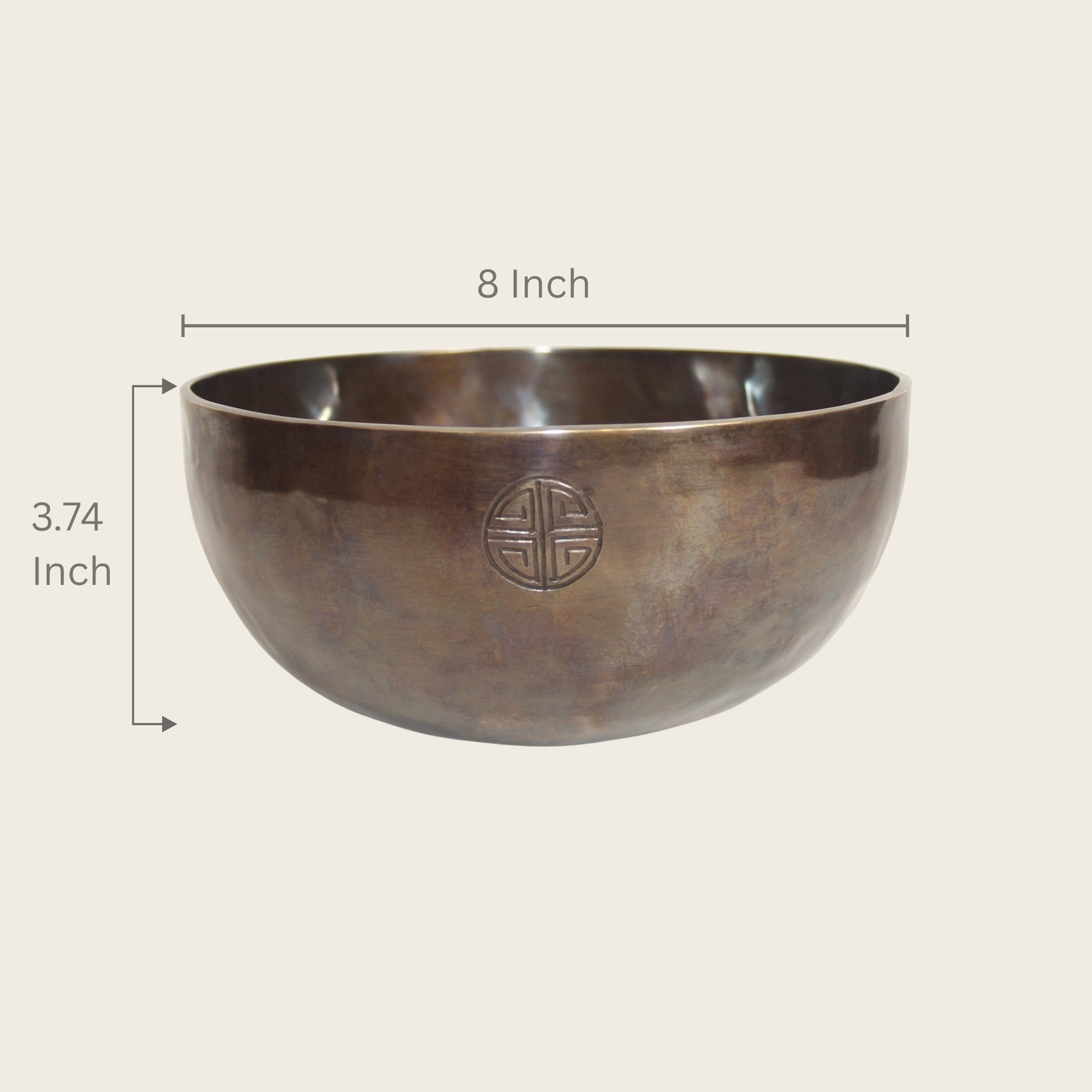 Handmade Full Moon Singing Bowl
