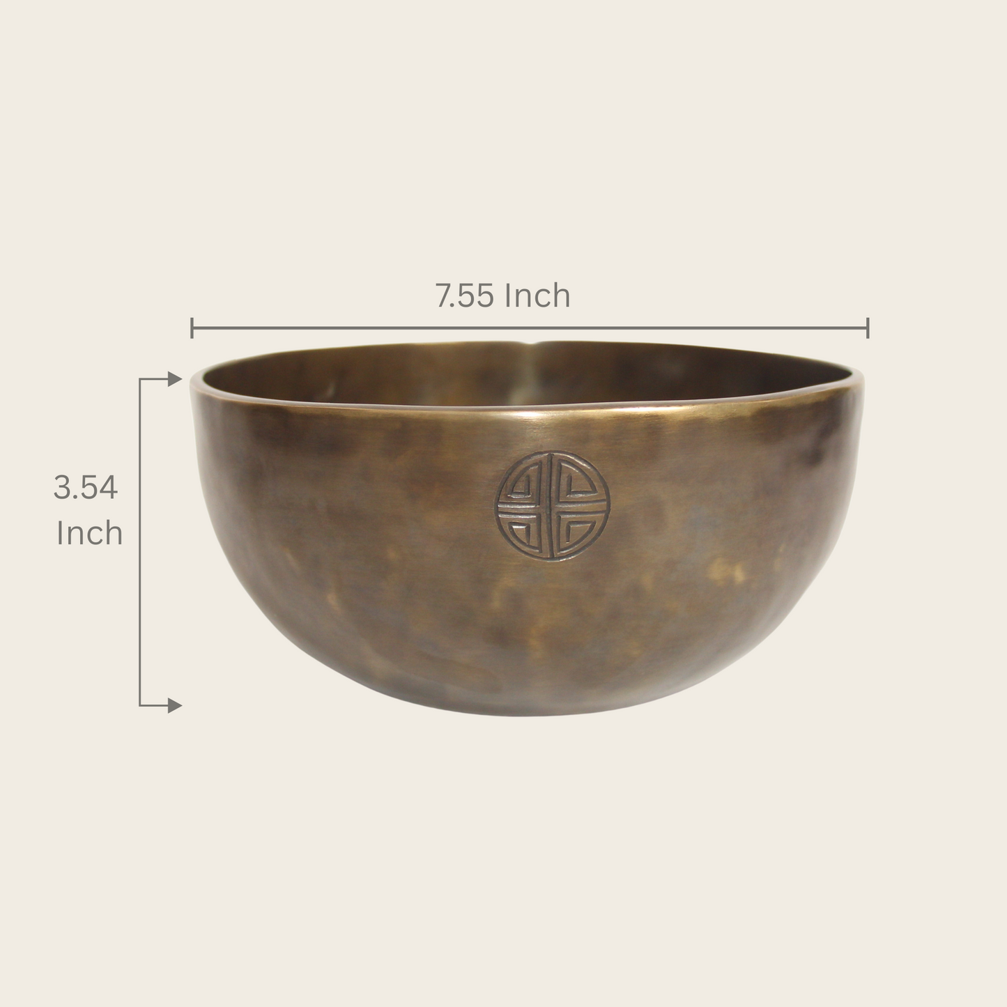 Handmade Full Moon Singing Bowl