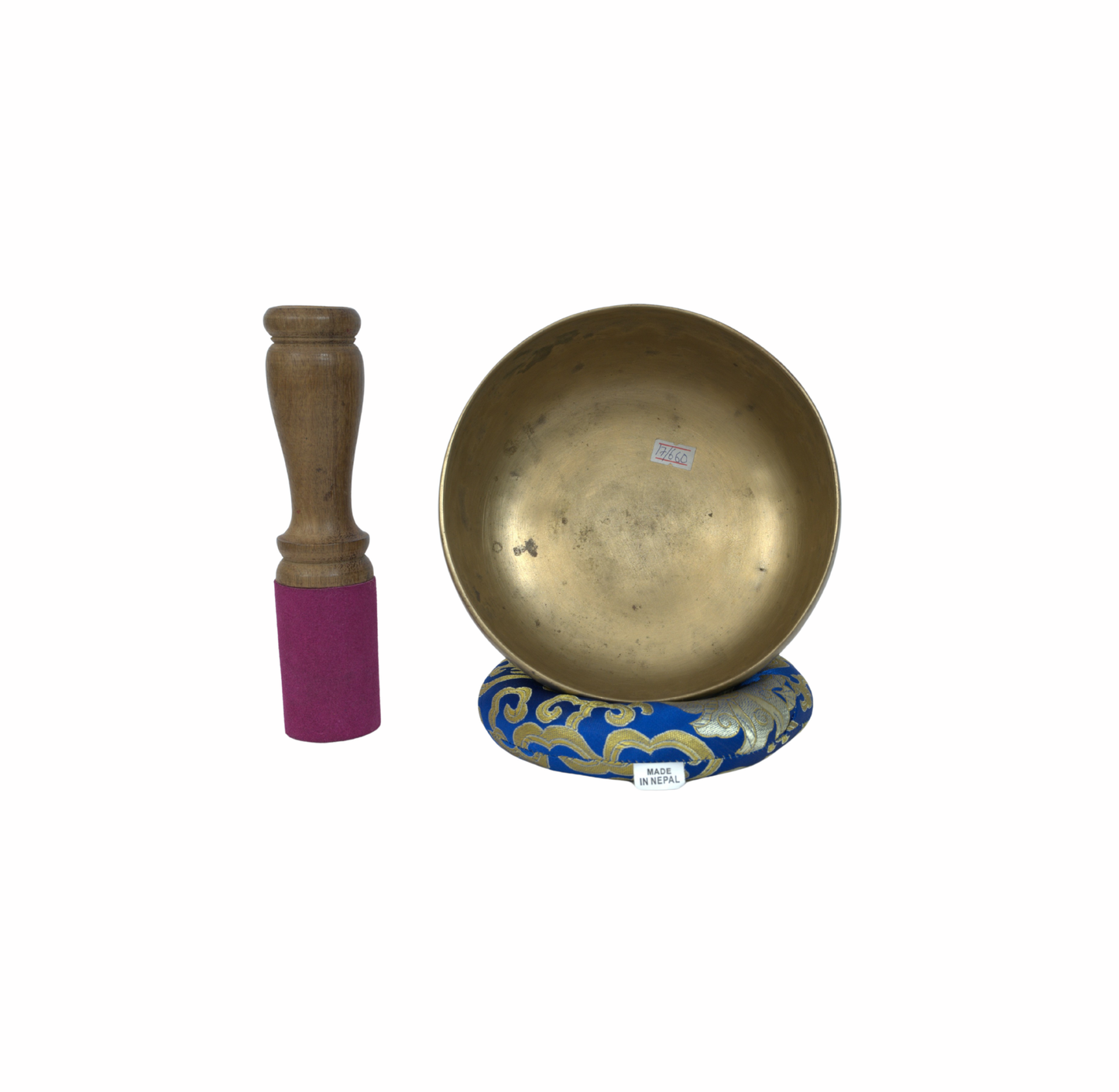 Handmade Thadobati Singing Bowl from Nepal – Deep Sound for Healing & Meditation