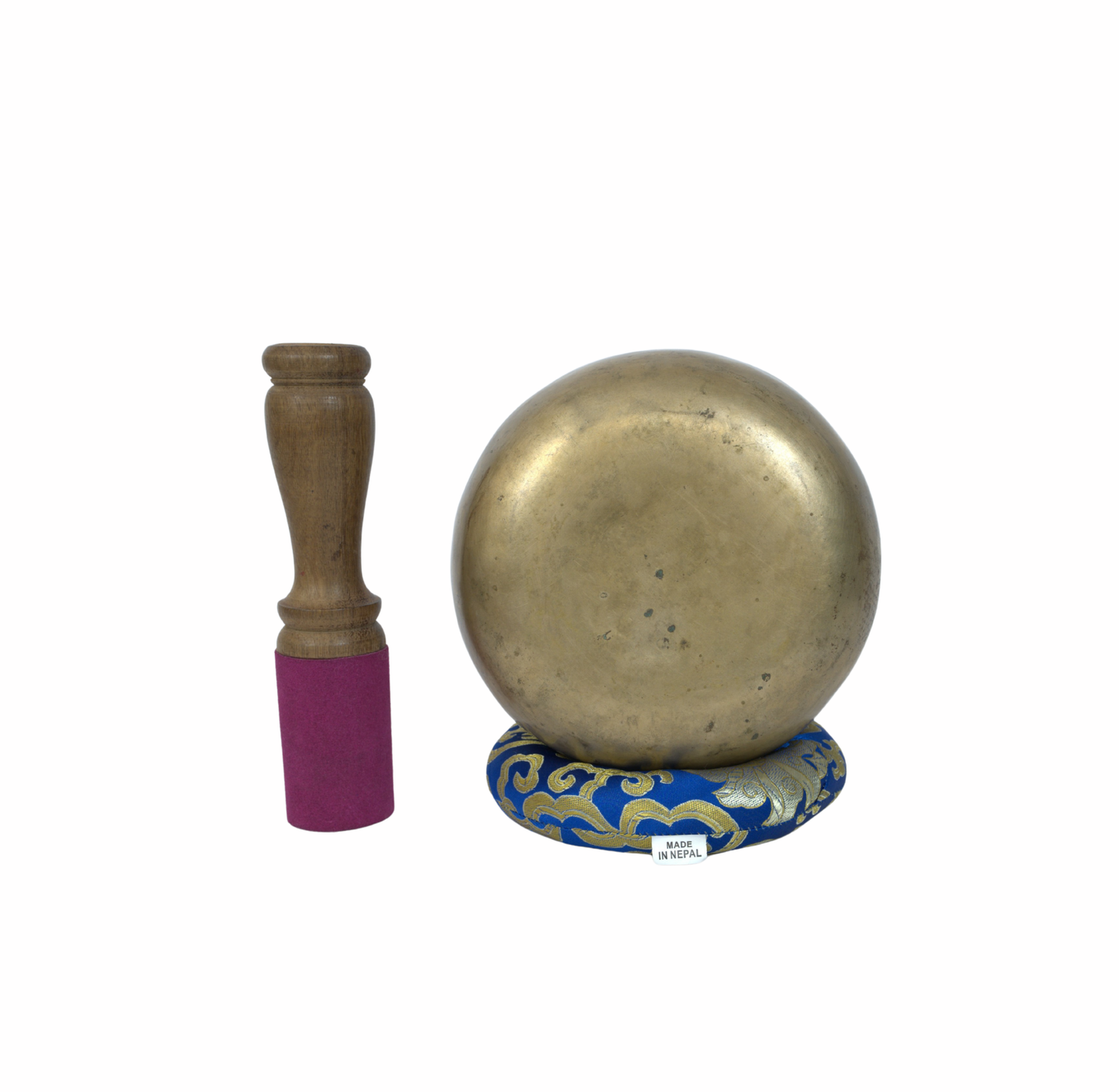 Handmade Thadobati Singing Bowl from Nepal – Deep Sound for Healing & Meditation