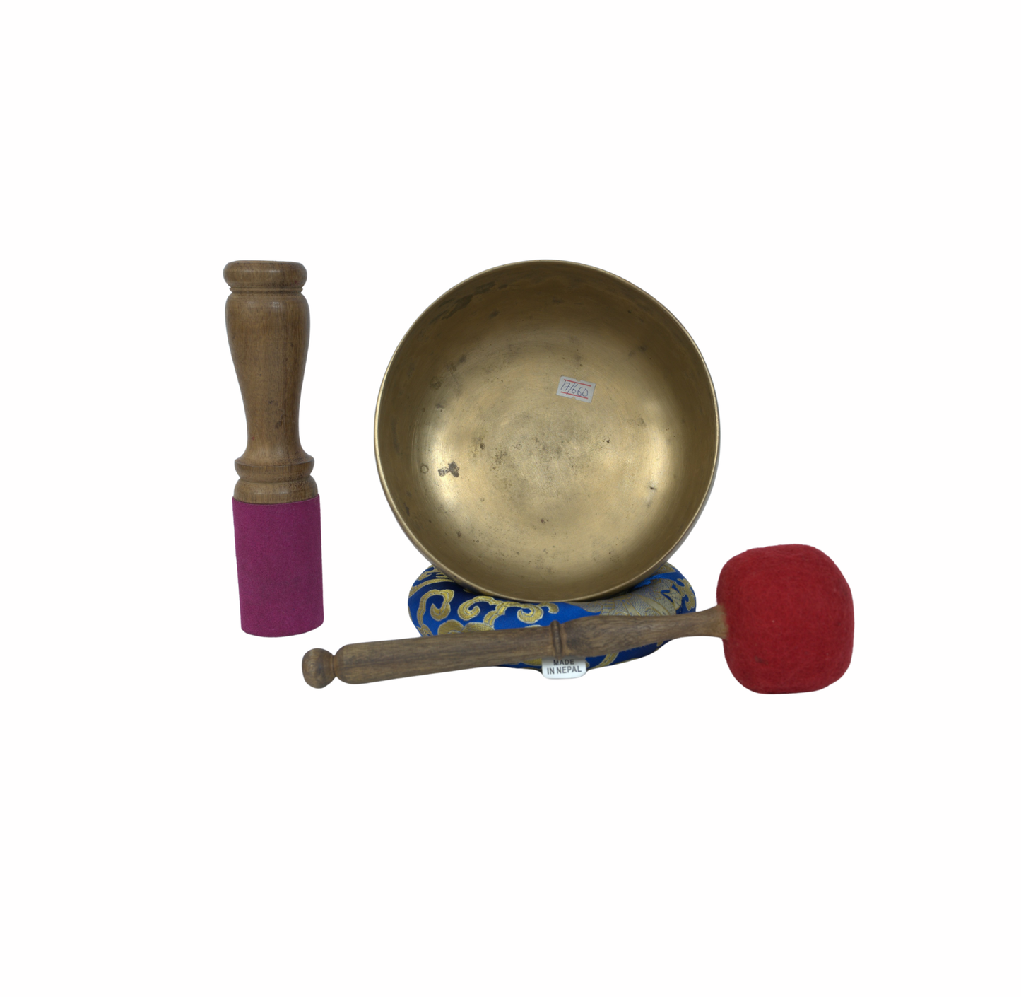 Handmade Thadobati Singing Bowl from Nepal – Deep Sound for Healing & Meditation