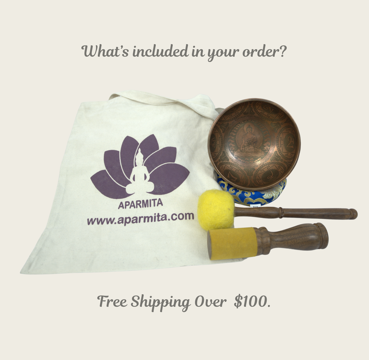Spiritual Laser Print Singing Bowl – Buddha & Mandala Art