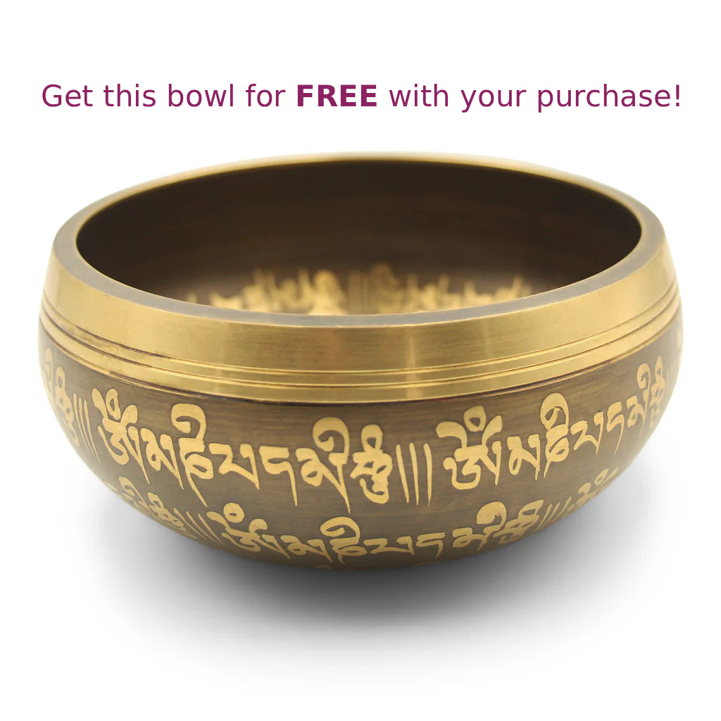 Full Moon Singing Bowl (19cm–24cm) – Tight Light Edition