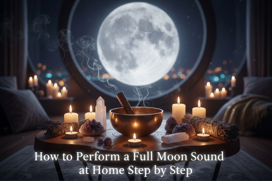 How to Perform a Full Moon Sound Ritual at Home Step by Step