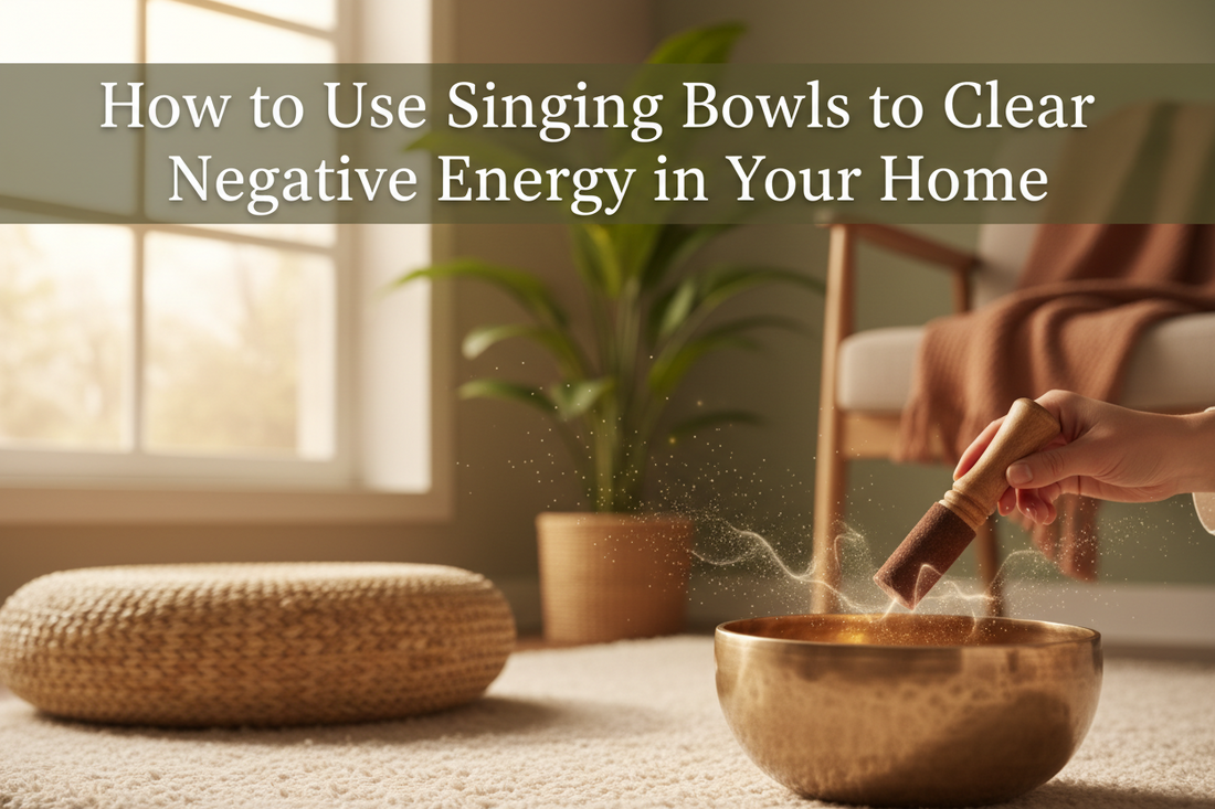 How to Use Singing Bowls to Clear Negative Energy in Your Home?