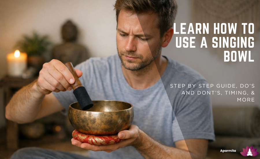 how to use a singing bowl