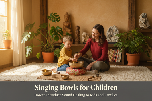 Singing Bowls for Children: How to Introduce Sound Healing to Kids and Families