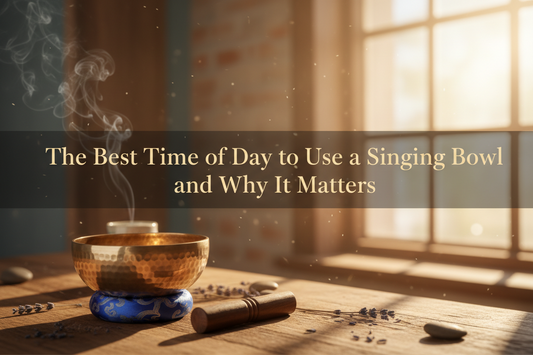 The Best Time of Day to Use a Singing Bowl and Why It Matters