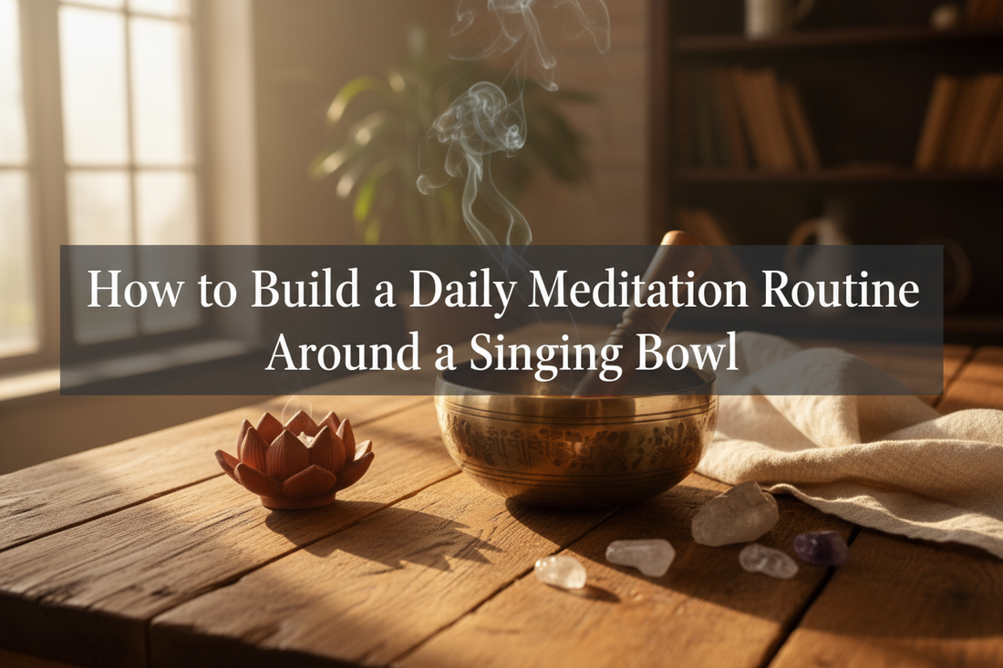 How to Build a Daily Meditation Routine Around a Singing Bowl