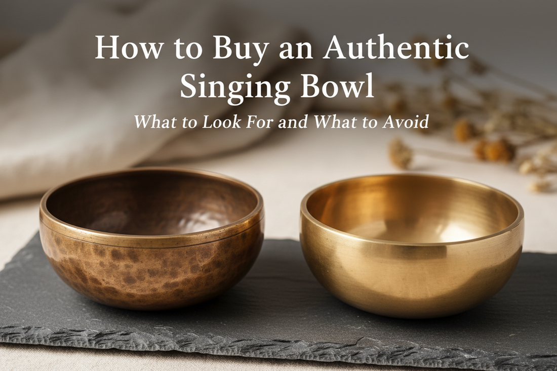 How to Buy an Authentic Singing Bowl: What to Look For and What to Avoid