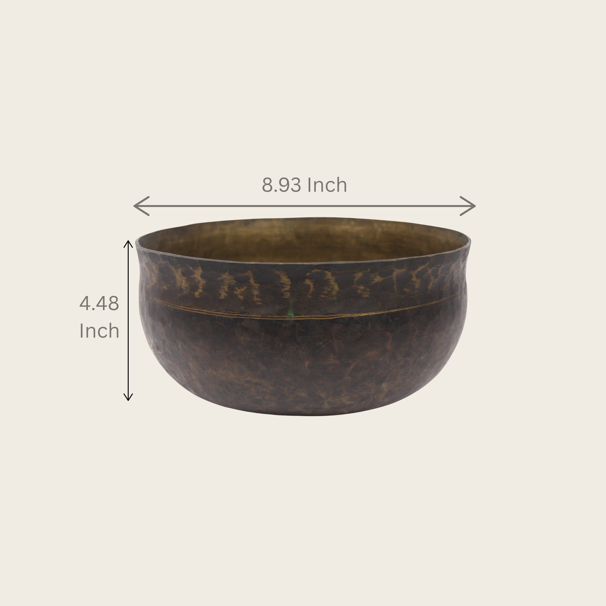 Antique Singing Bowl - 107