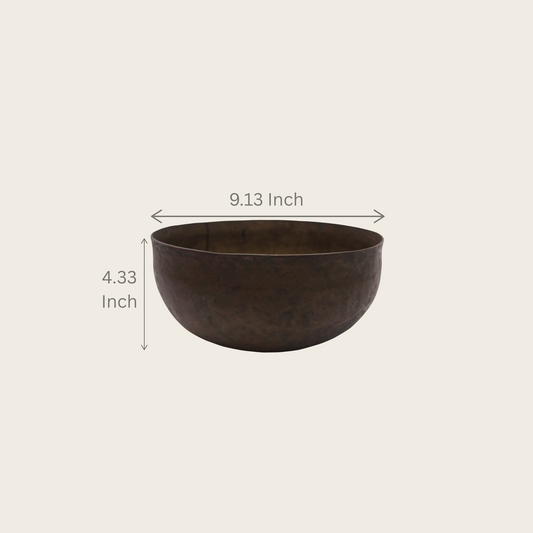 Nepal Handmade Ultabati Bowl | Meditation & Sound Therapy
