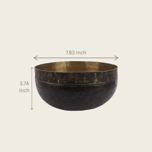 Spiritual Ultabati Singing Bowl | Meditative Sound Bowl