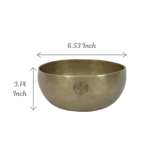 Handmade Full Moon Singing Bowl