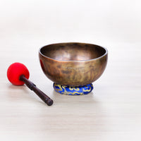 Aparmita Special Singing Bowl | Metallic Brown | Handcrafted in Nepal