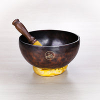 Aparmita Special Singing Bowl | Dark Rustic | Handcrafted in Nepal