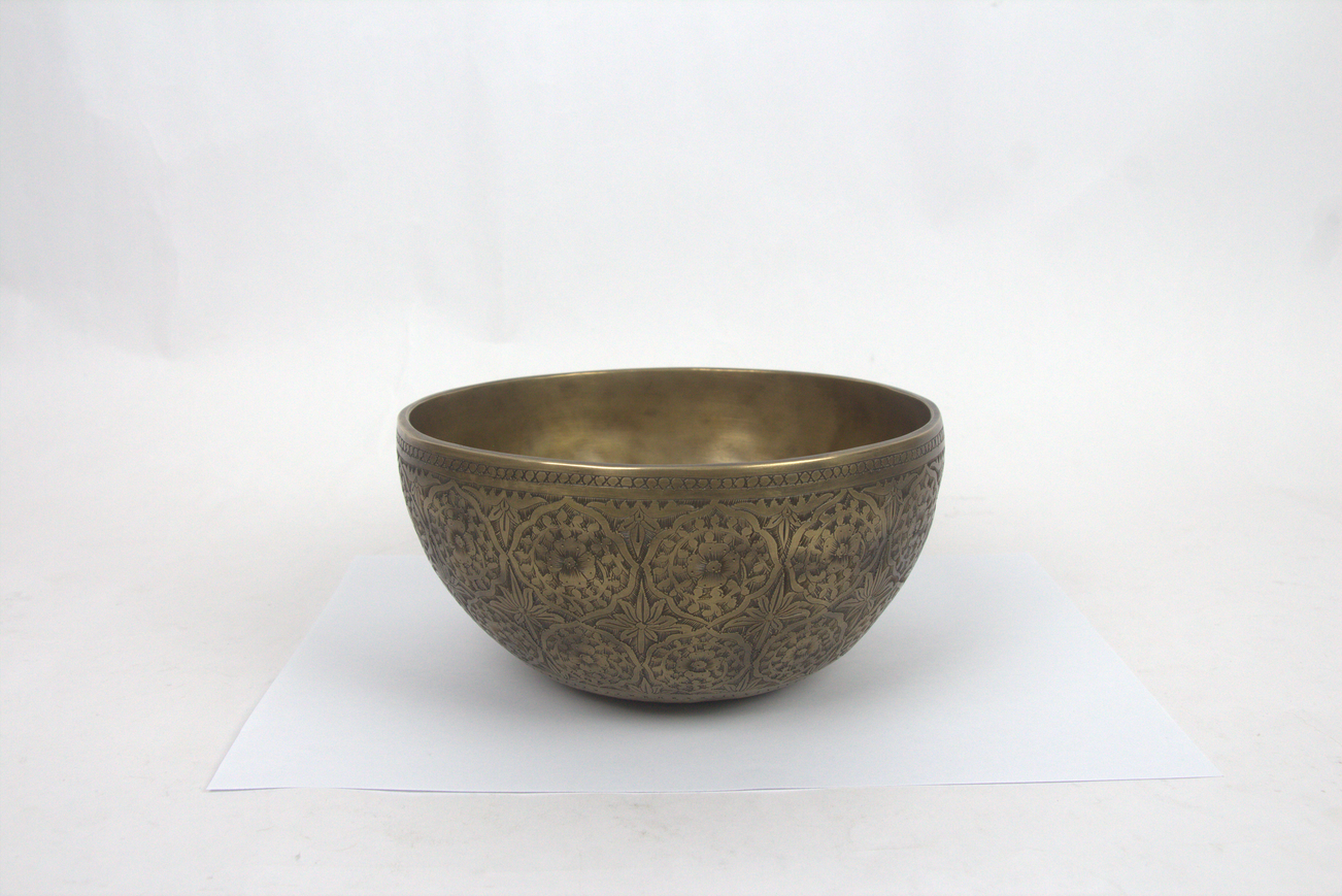 Etched Singing Bowl