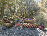 Dark Chocolate Full Moon Singing Bowl