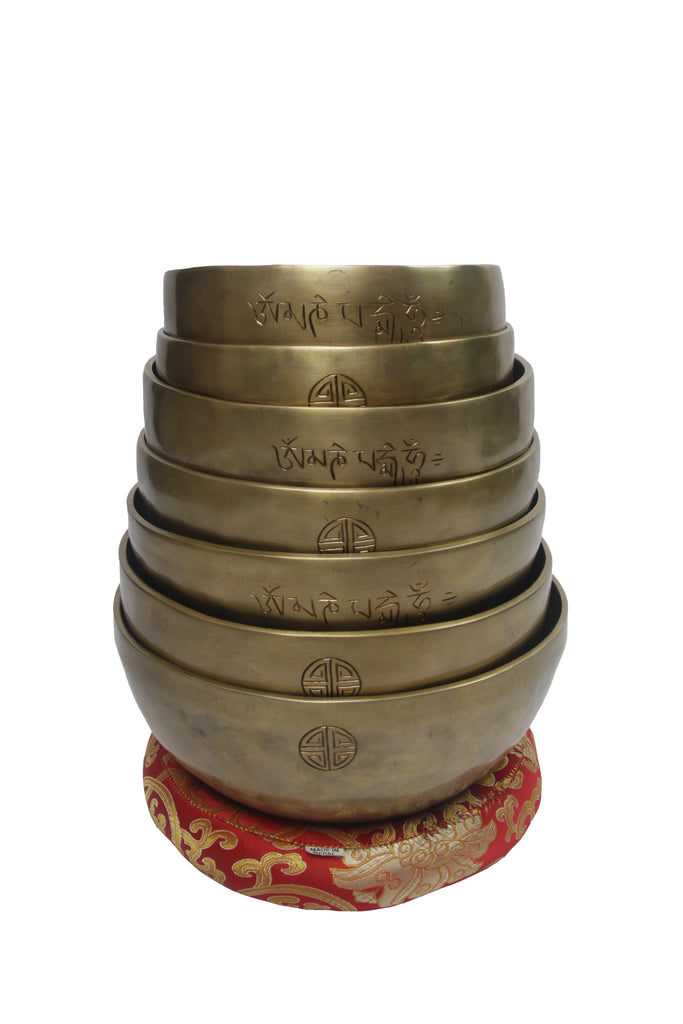 Chakra Set Singing Bowl