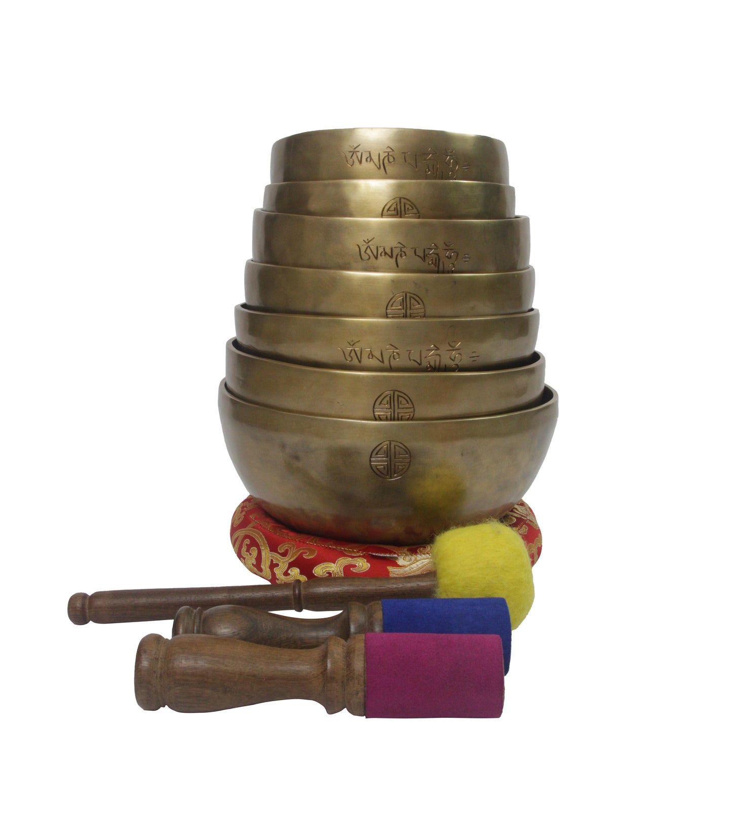Chakra Set Singing Bowl