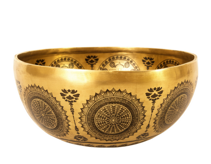 Laser Etched Singing Bowl