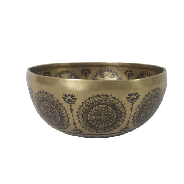 Laser Etched Singing Bowl