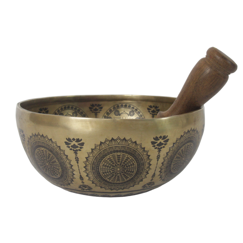 Laser Etched Singing Bowl