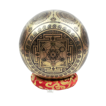 Laser Etched Singing Bowl