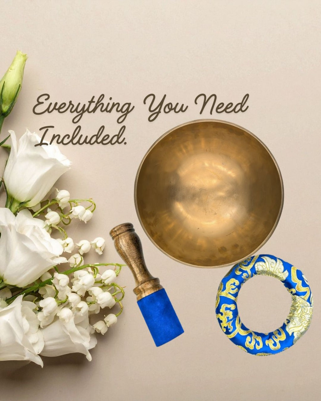 Full Moon Singing Bowl (12cm–30cm)