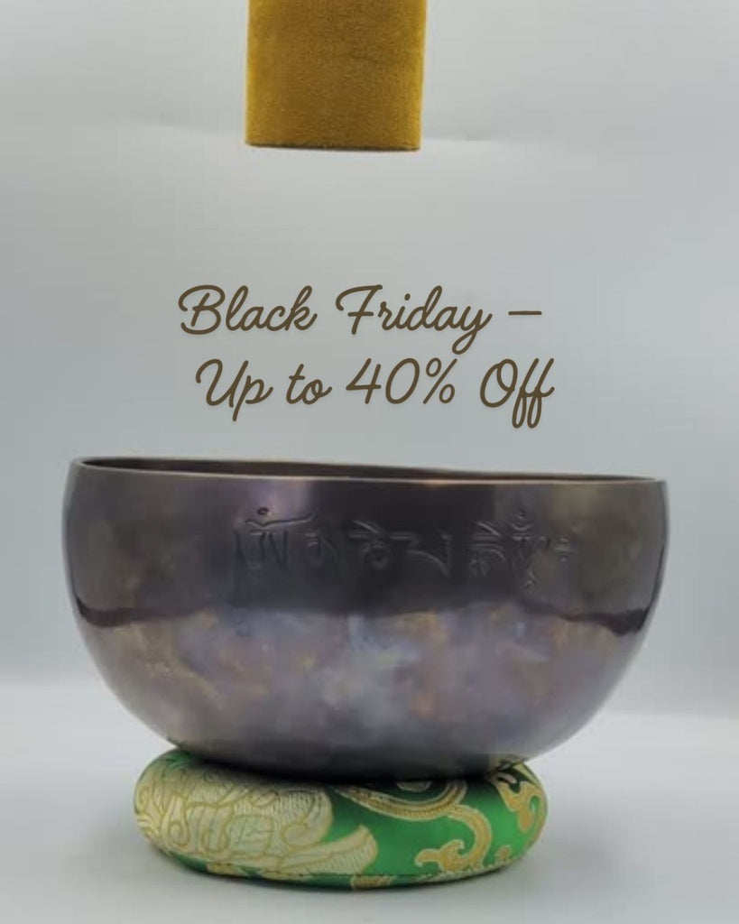 Full moon Singing bowl | Dark chocolate edition