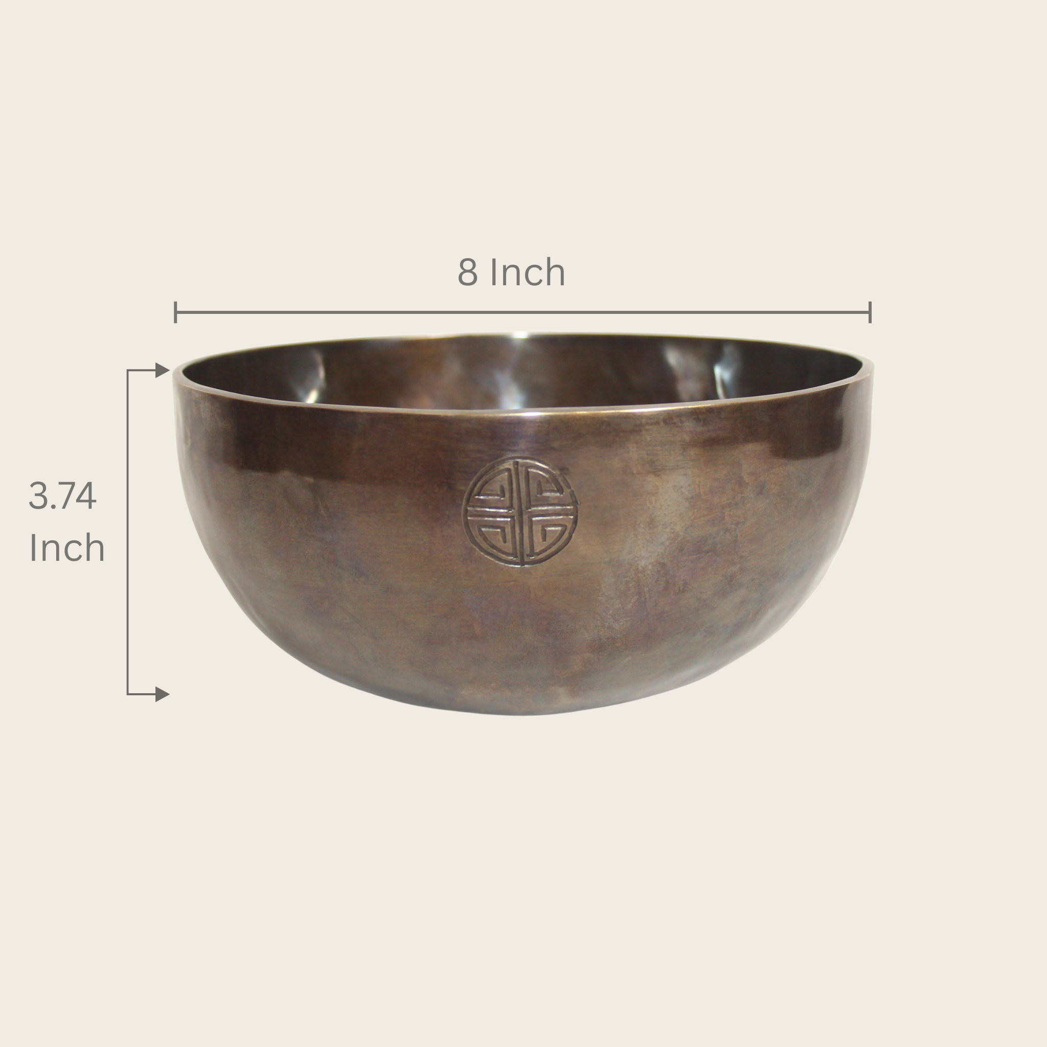 Full Moon Singing Bowl 8-9