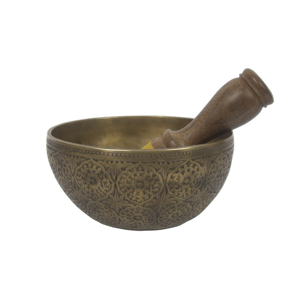 Etched Singing Bowl