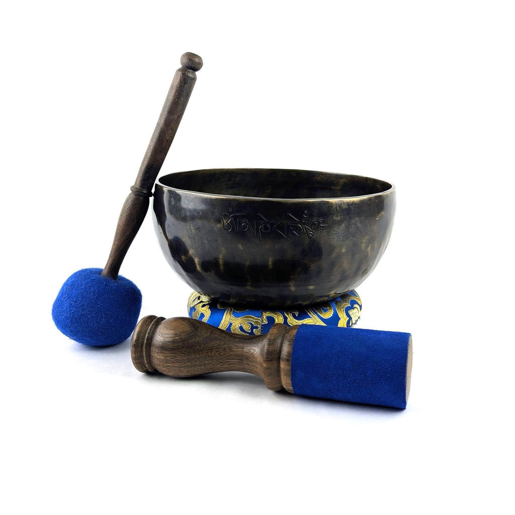full moon singing bowl black edition