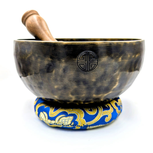 full moon singing bowl black edition