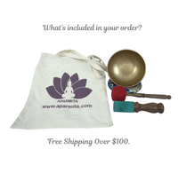 handcrafted full moon singing bowl from Nepal